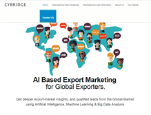 Tablet Screenshot of cybridge.in